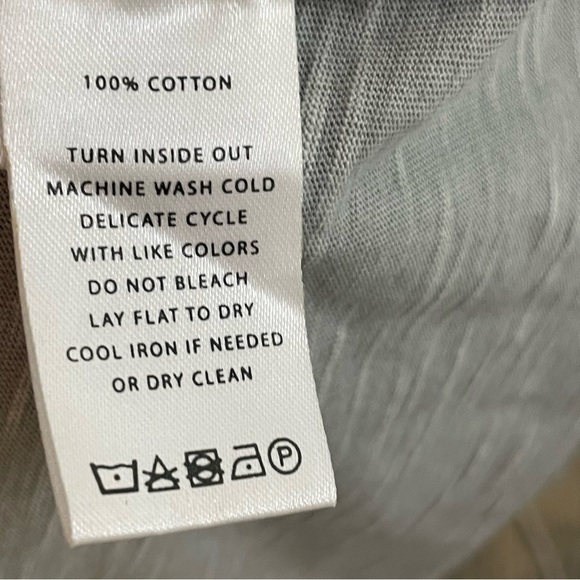 LILA P Sleeveless Cotton Embroidered Ruffle Bohemian Minimalist Dress XS - Picture 8 of 12